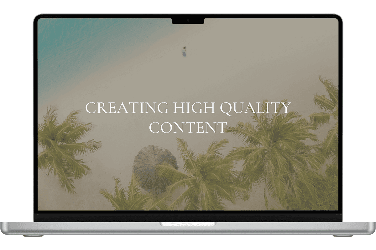 3. Creating High-Quality Content